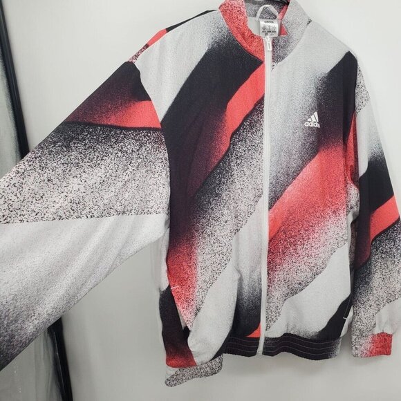 Adidas Unleash Confidence Woven Track Jacket Top Women Size Medium Long Sleeve - Picture 3 of 13